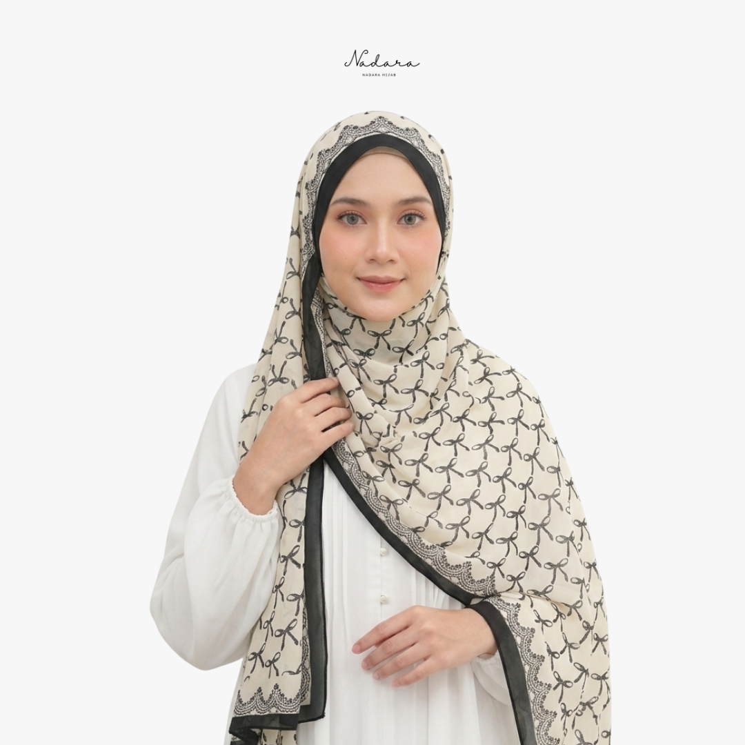 Premium Printed Ceruty Pashmina - Navyra Series