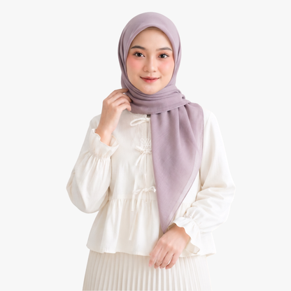 Hijab Segiempat Paris Polos
