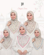 Hijab Voal Motif Premium - Syahla Series