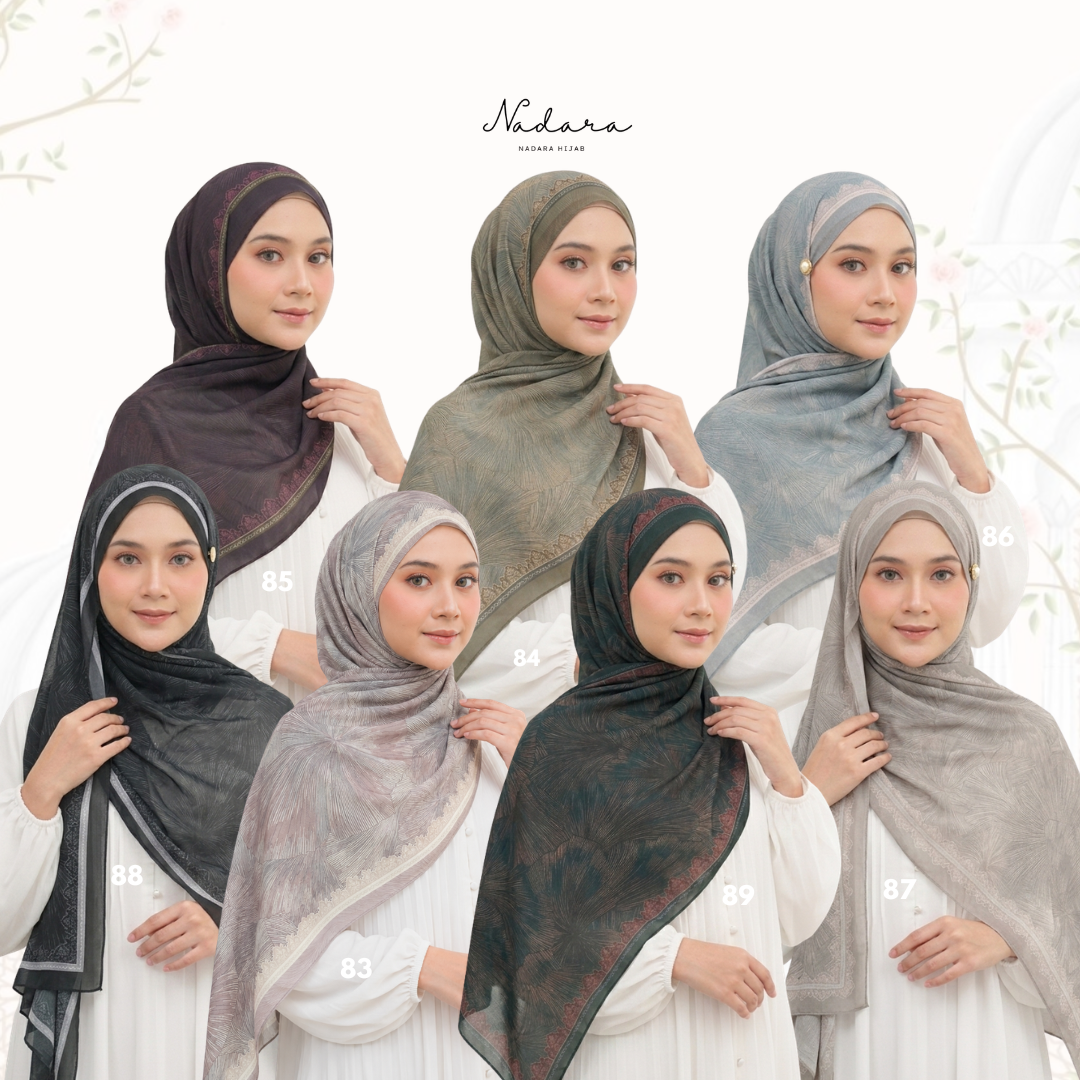 Premium Printed Ceruty Pashmina - Naresha Series