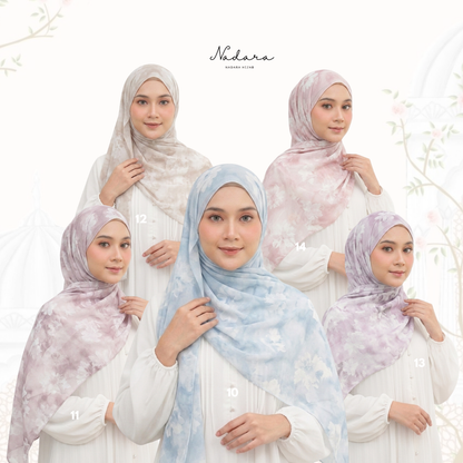 Premium Printed Ceruty Pashmina - Navierra Series
