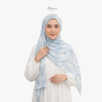 Premium Printed Ceruty Pashmina - Navierra Series