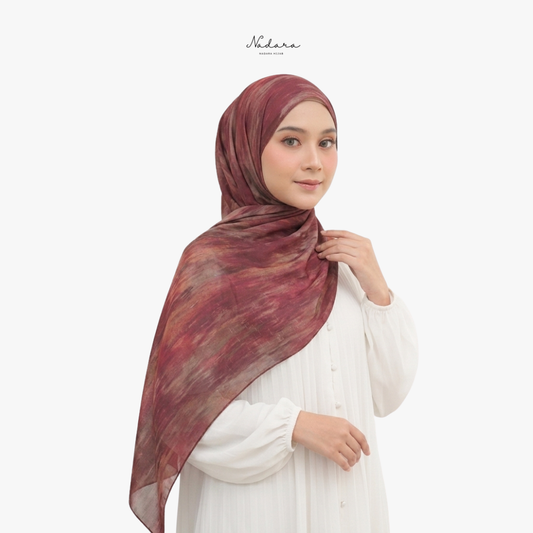 Premium Printed Ceruty Pashmina - Aurora Series