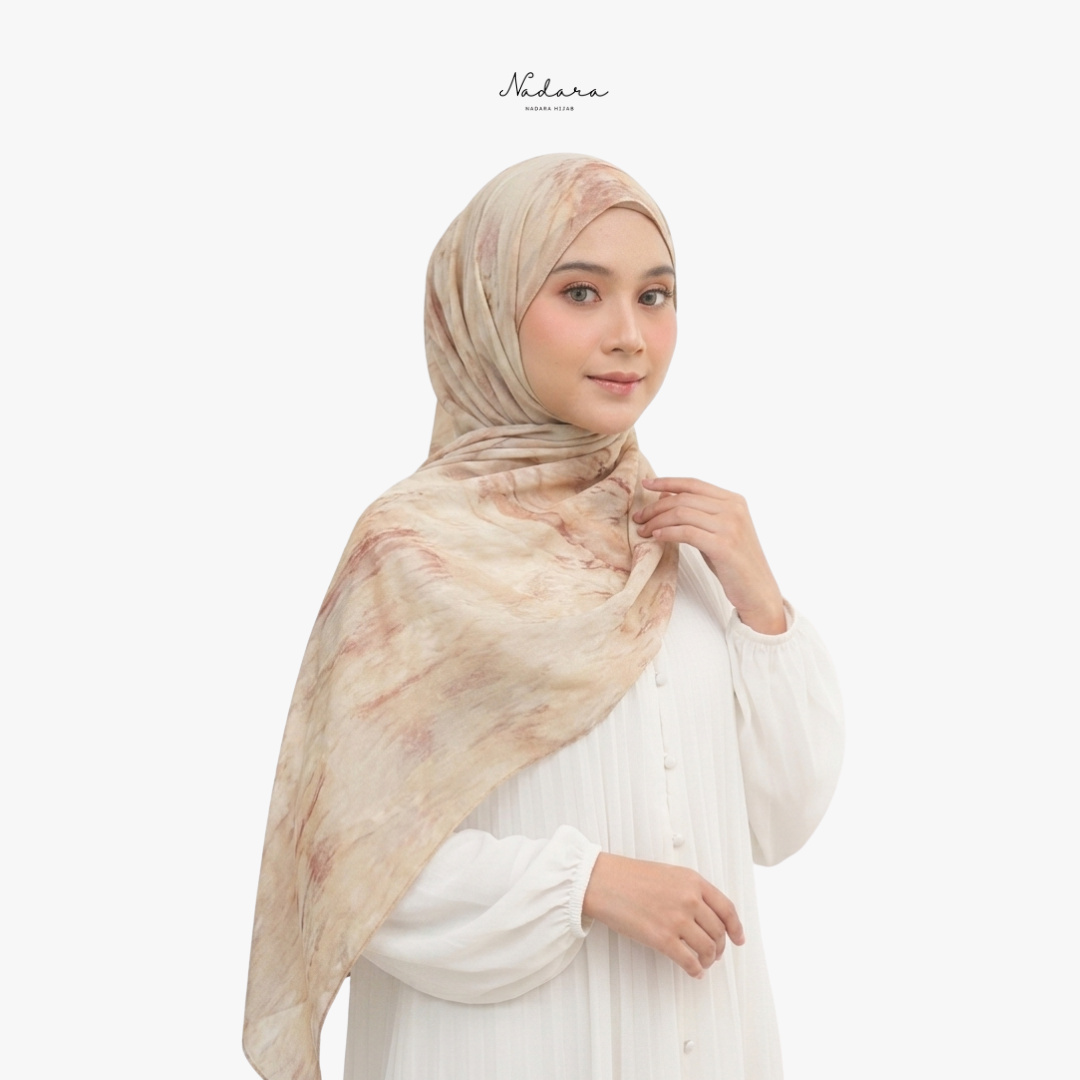 Premium Printed Ceruty Pashmina - Aurora Series