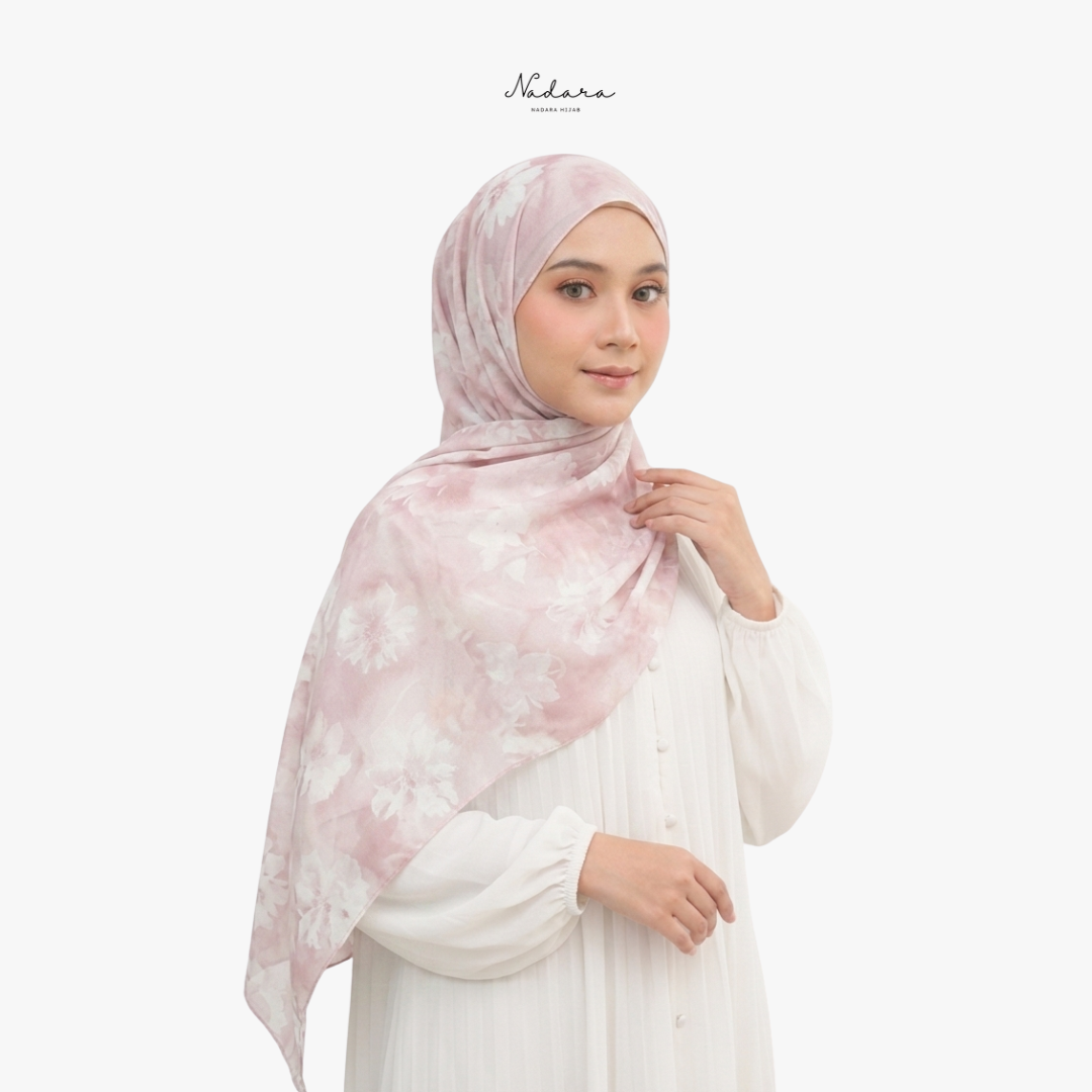 Premium Printed Ceruty Pashmina - Navierra Series