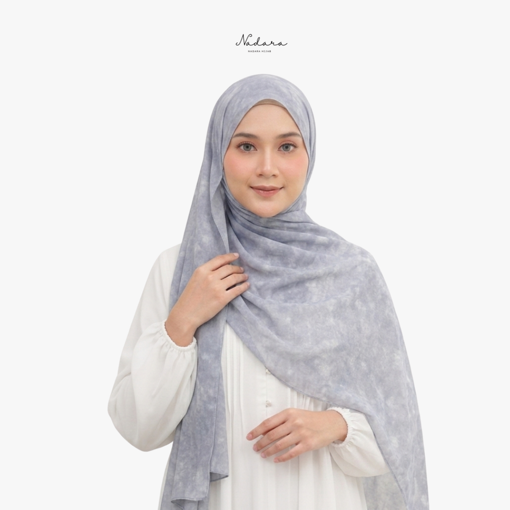 Premium Printed Ceruty Pashmina - Norelya Series