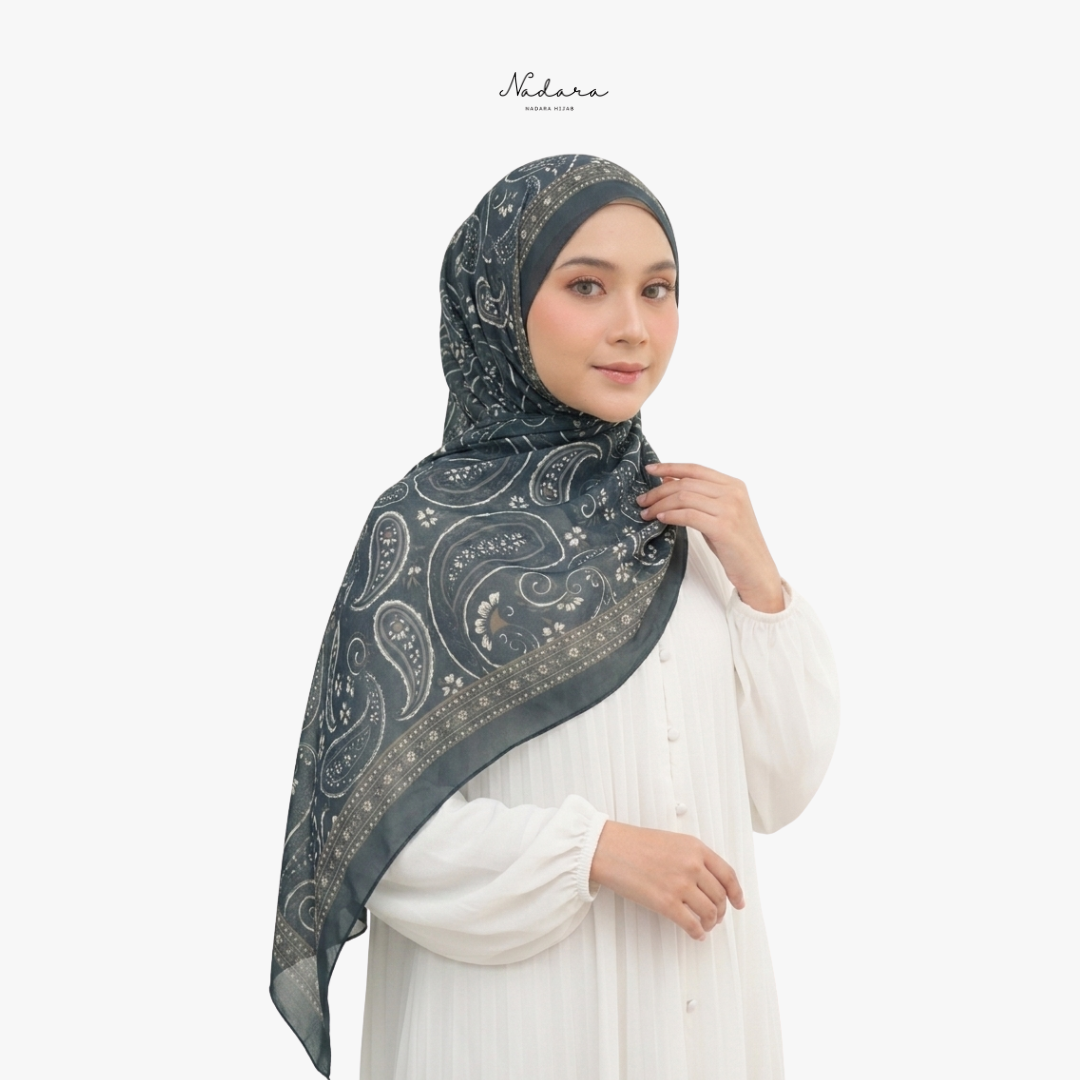 Premium Printed Ceruty Pashmina - Nava Cashmere