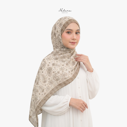 Premium Printed Ceruty Pashmina - Nara Cashmere