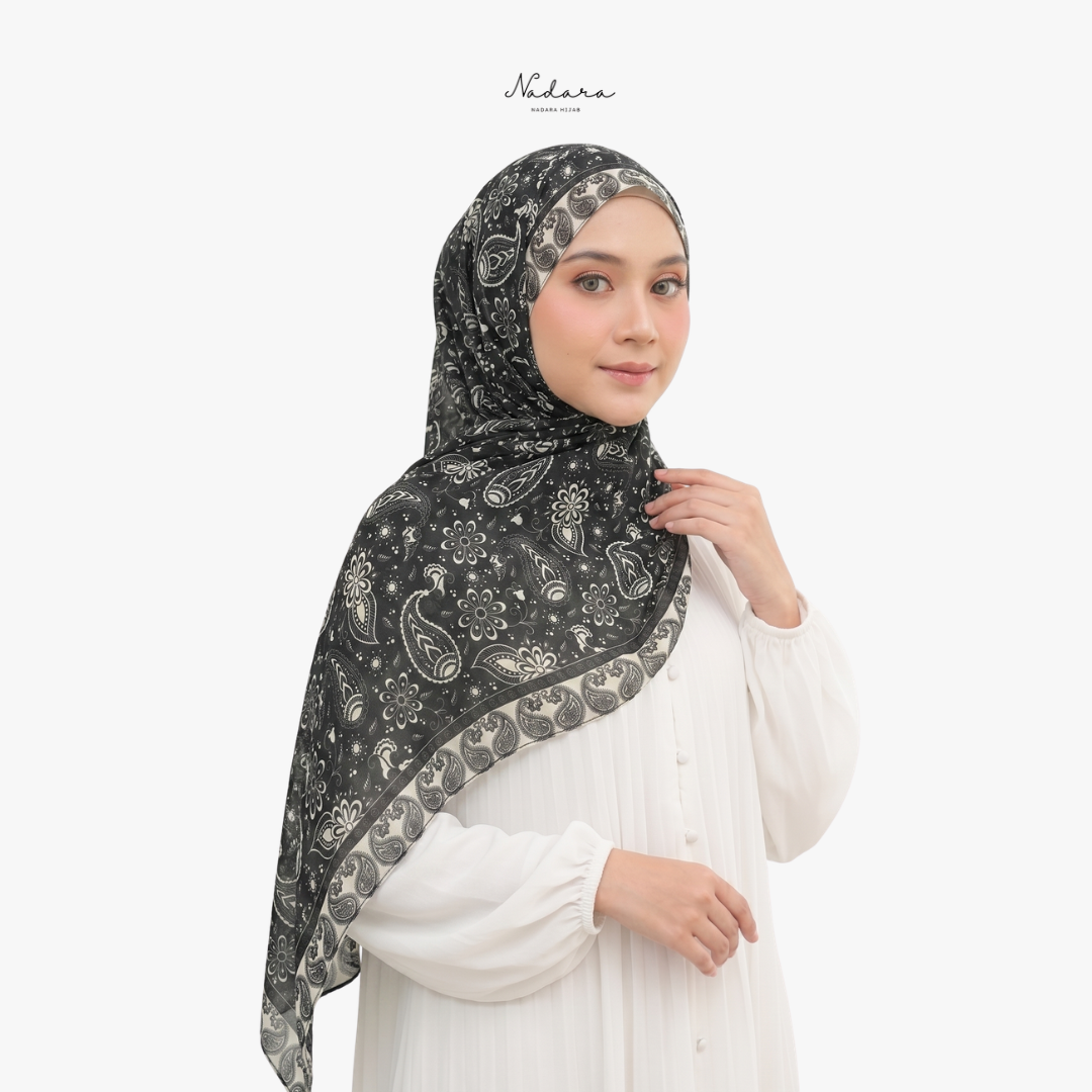 Premium Printed Ceruty Pashmina - Nara Cashmere