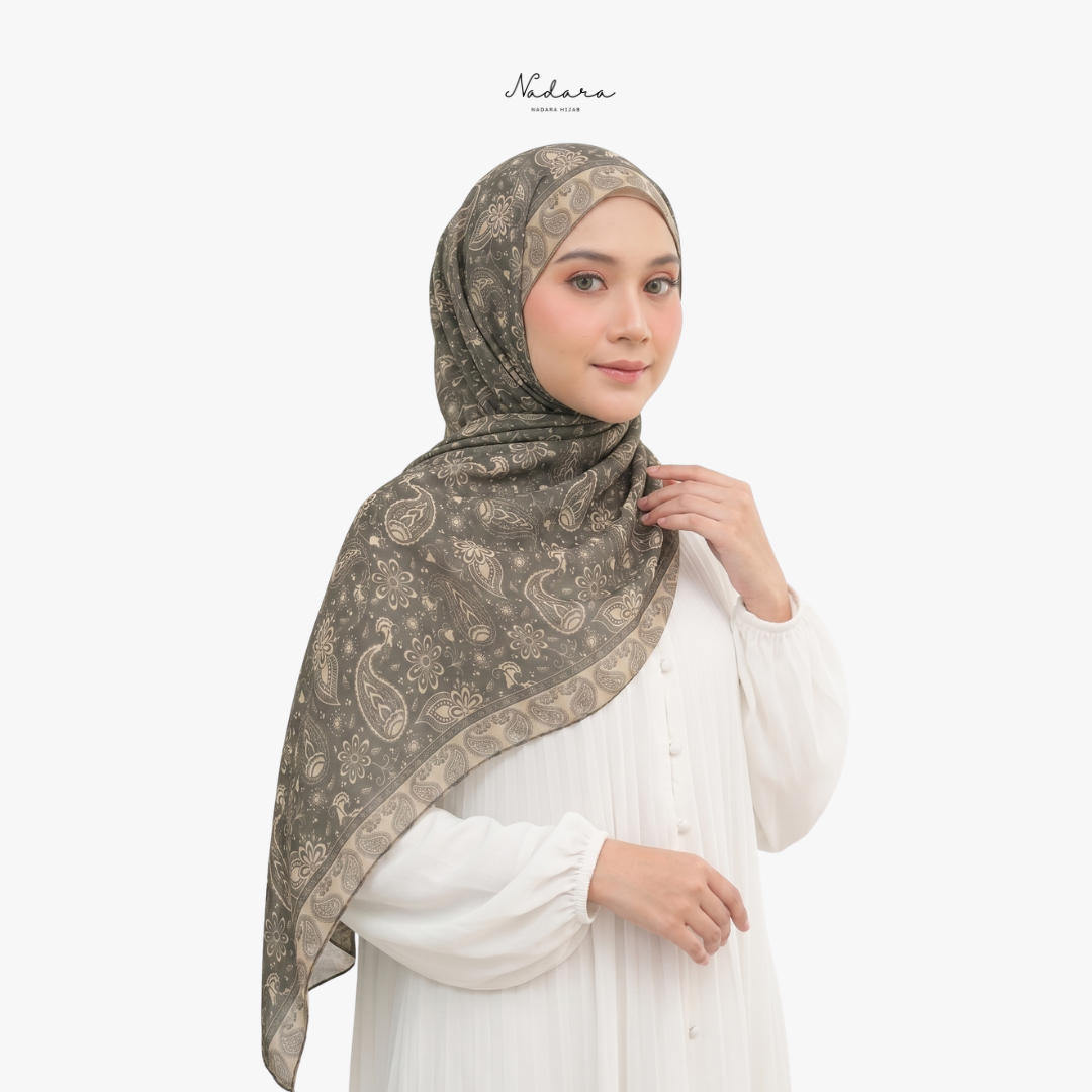 Premium Printed Ceruty Pashmina - Nara Cashmere