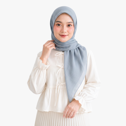 Hijab Segiempat Paris Polos