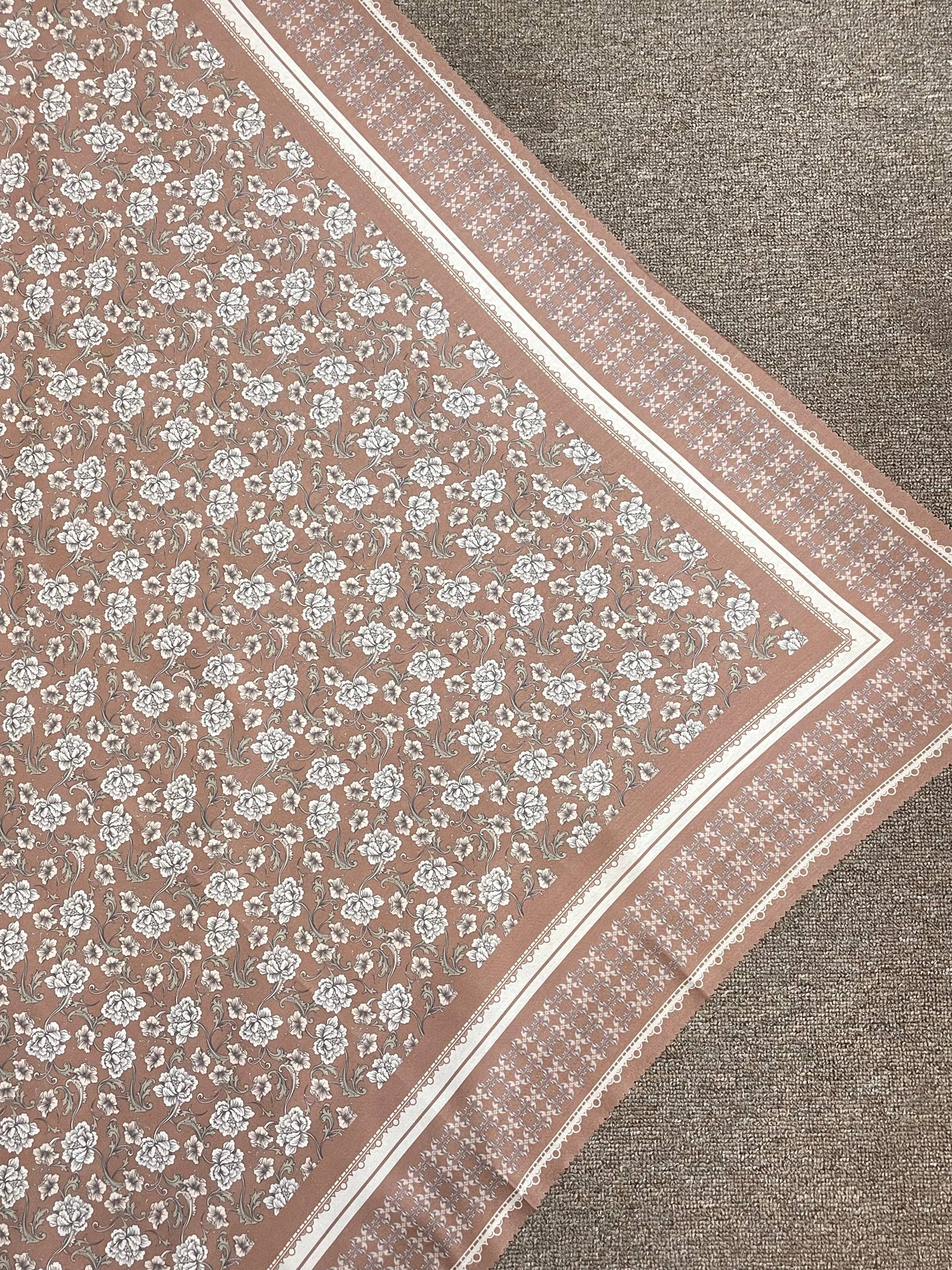 Hijab Voal Motif Premium - Seroja Series
