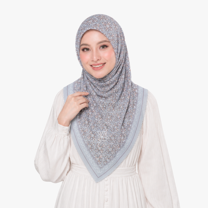 Hijab Voal Motif Premium - Safiye Series
