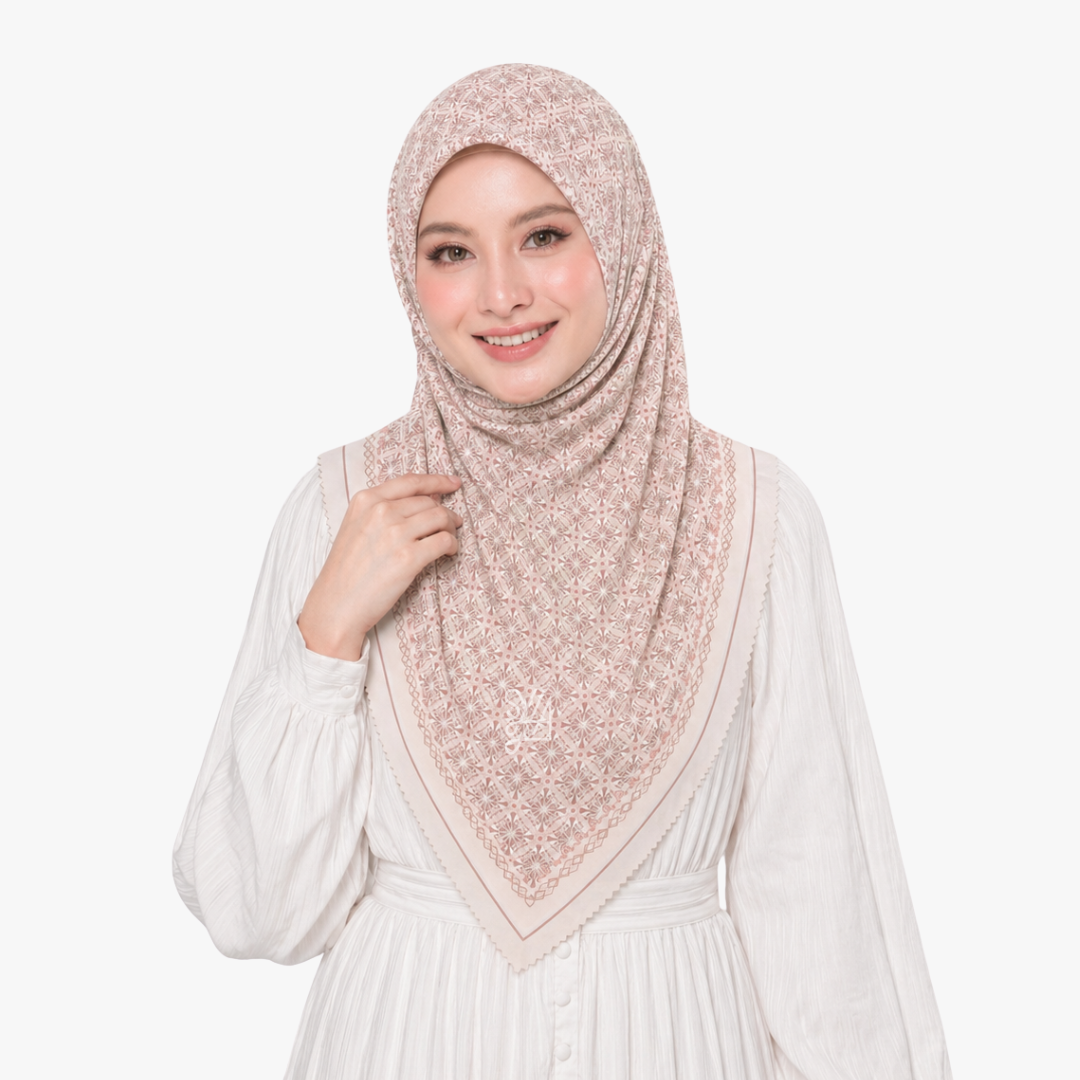 Hijab Voal Motif Premium - Safiye Series