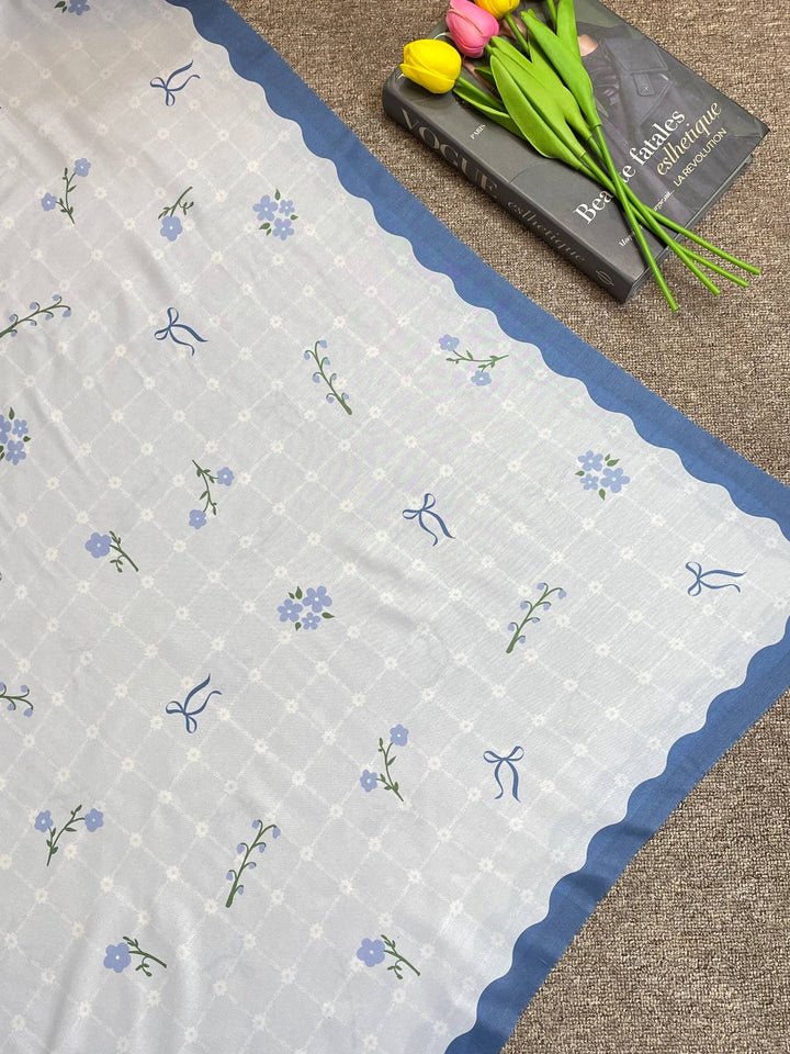 Jilbab Voal Motif Premium - Syazana Series