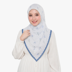 Hijab Voal Motif Premium - Syazana Series