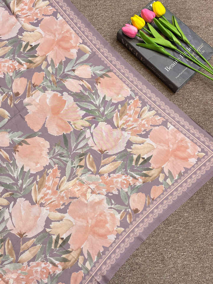 Jilbab Voal Motif Premium - Summerine Series