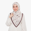 Hijab Voal Motif Premium - Syazana Series