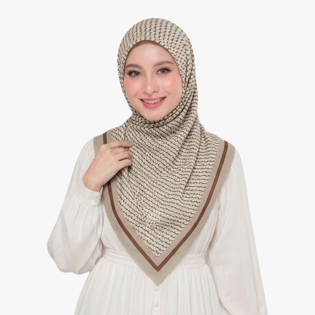 Hijab Voal Motif Premium - Serevia Series