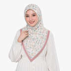 Hijab Voal Motif Premium - Seyra Series