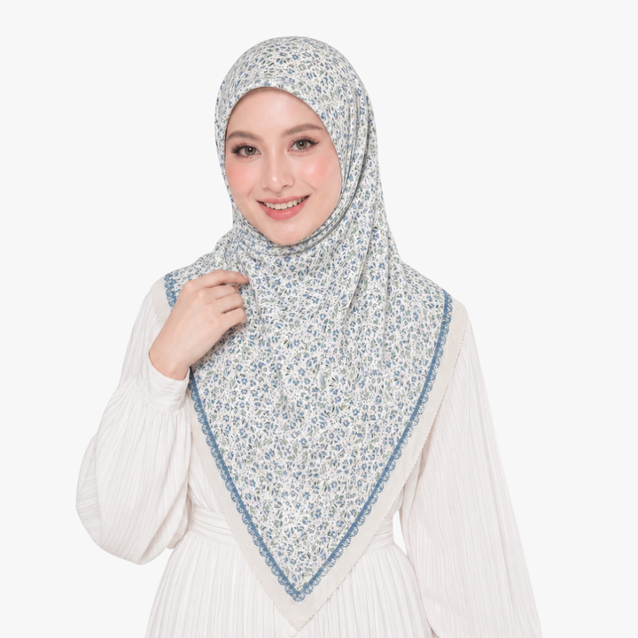 Hijab Voal Motif Premium - Shafana Series