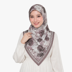 Hijab Voal Motif Premium - Sareesa Series
