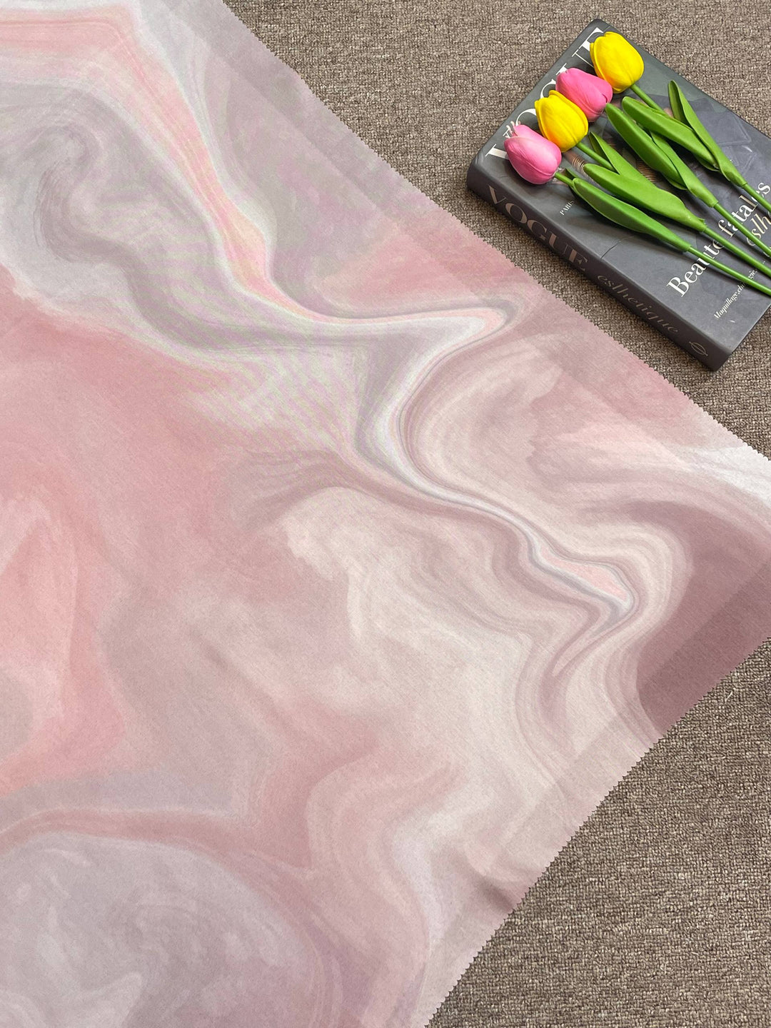 Hijab Voal Motif Premium - Marble Series