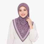 Hijab Voal Motif Premium - Shareena Series