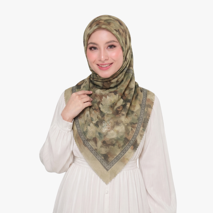 Hijab Voal Motif Premium - Yasmeen Series