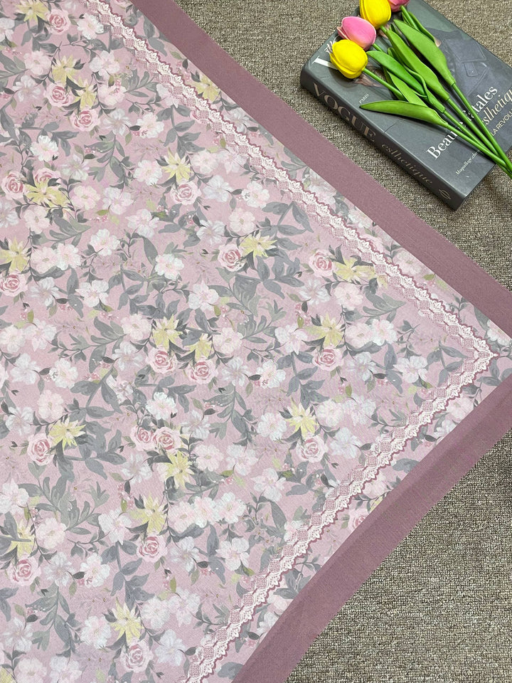 Jilbab Voal Motif Premium - Shakira Series