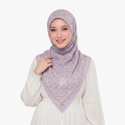 Hijab Voal Motif Premium - Syafa Series
