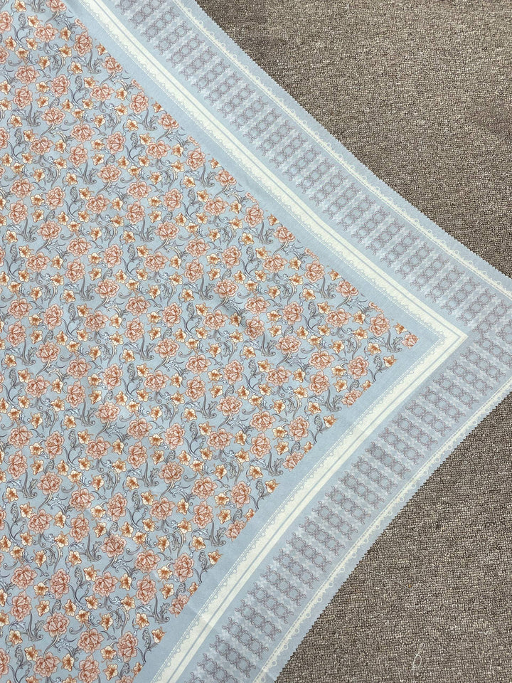 Jilbab Voal Motif Premium - Seroja Series