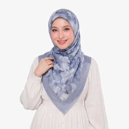 Hijab Voal Motif Premium - Yasmeen Series