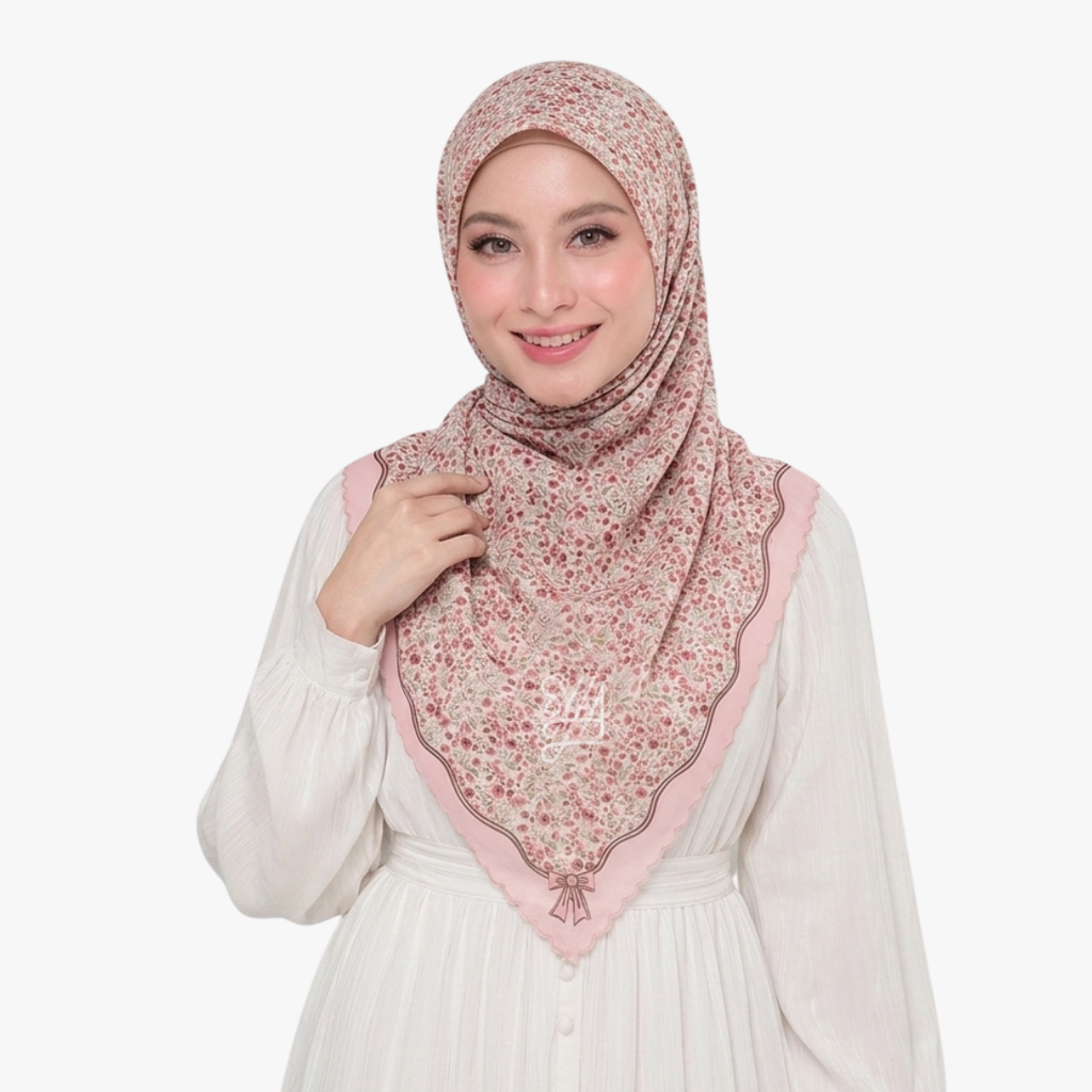 Hijab Voal Motif Premium - Syafa Series