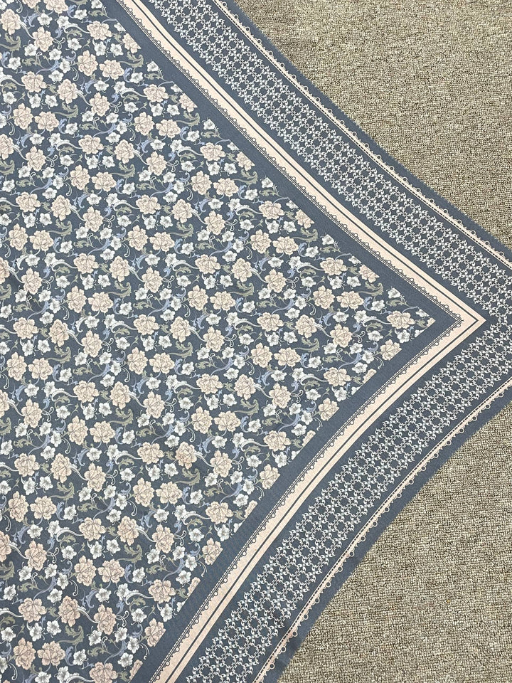 Jilbab Voal Motif Premium - Seroja Series