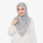 Hijab Voal Motif Premium - Shazfa Series