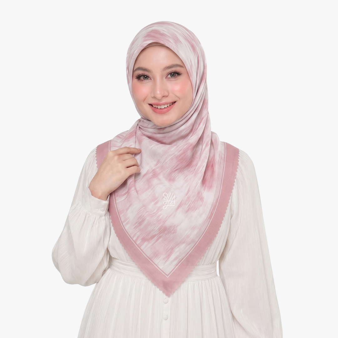 Hijab Voal Motif Premium - Sora Series