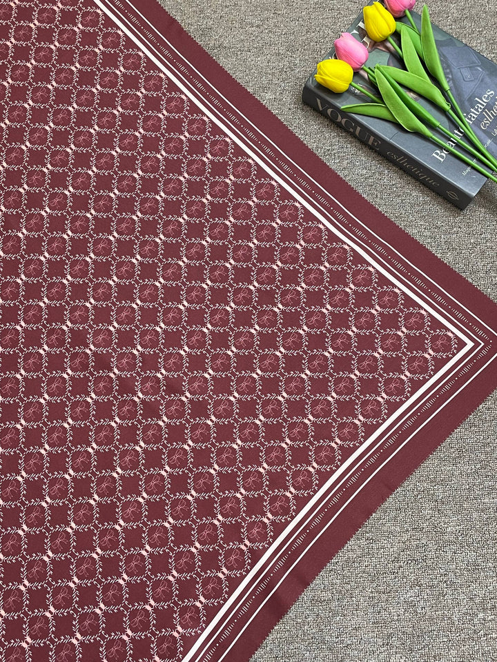 Hijab Voal Motif Premium - Shenina Series
